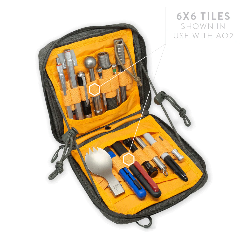 6X6 Organizer Tile (Orange) - Image 2