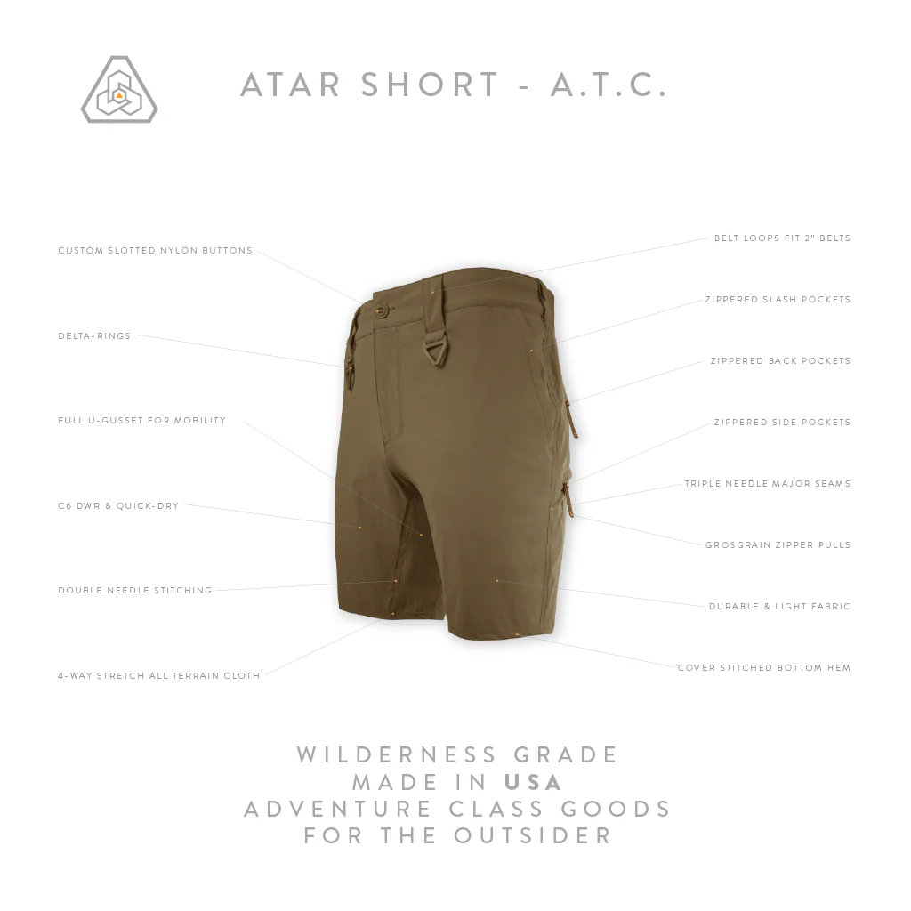 ATAR Short ATC - All Terrain Brown - Image 3