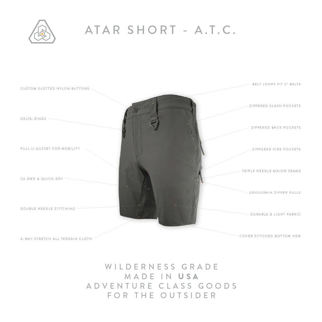 ATAR Short ATC - Machine Mineral Gray - Image 3
