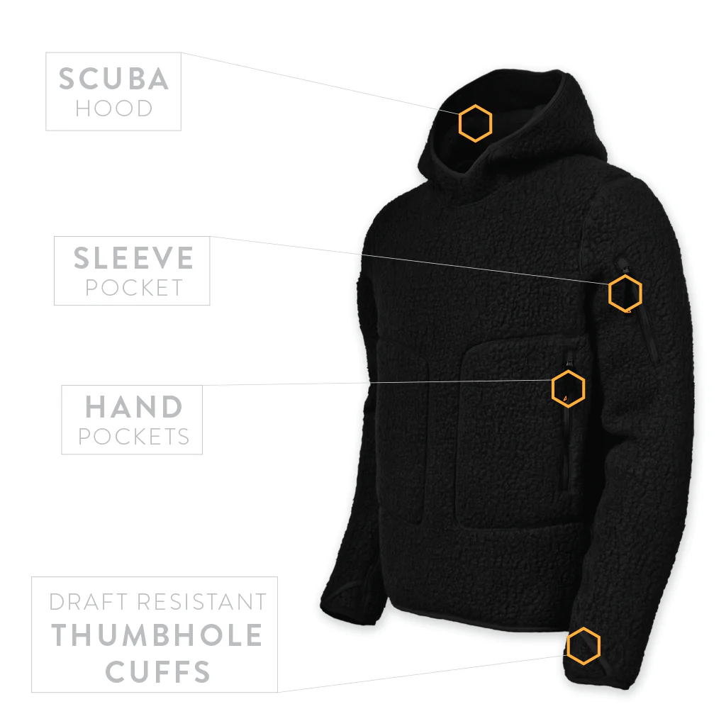 Beast Hoodie Pullover - Syth Black - Image 4