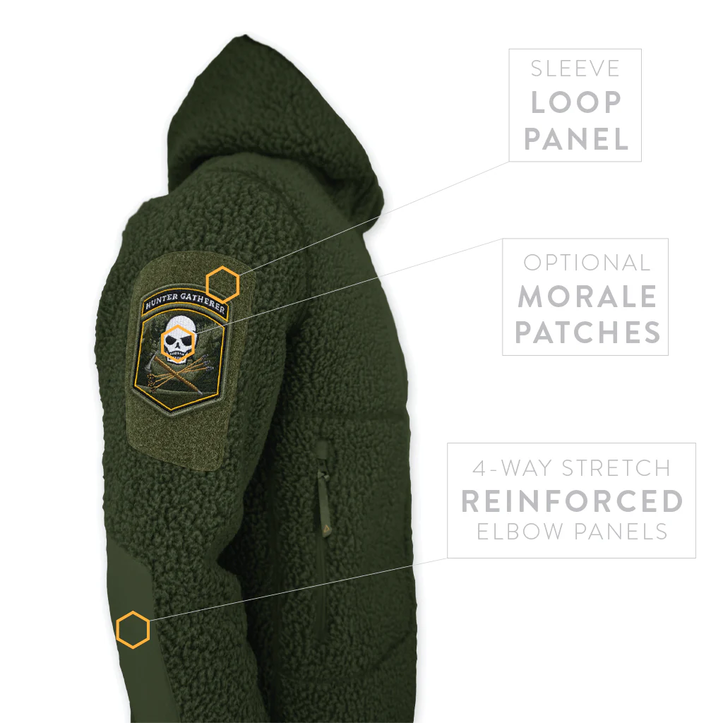 Beast Hoodie Pullover - Wilderness Green - Image 3