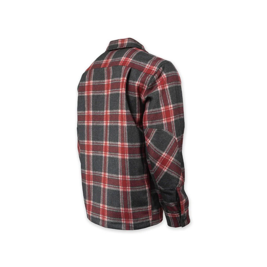 DRB Woodsman Shirt - Red Plaid Techwool - Image 2