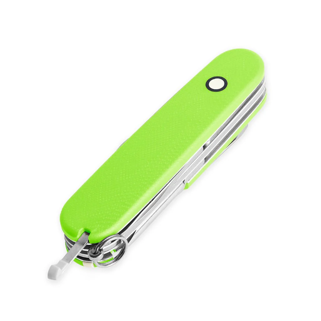 G10 SAK Scales Smooth - Neon Green - Image 3