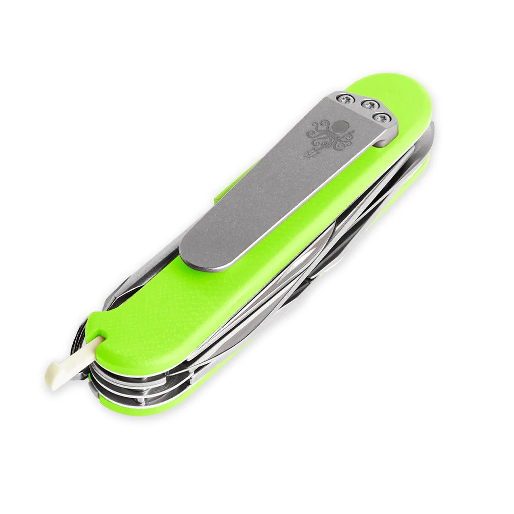 G10 SAK Scales Smooth - Neon Green - Image 4