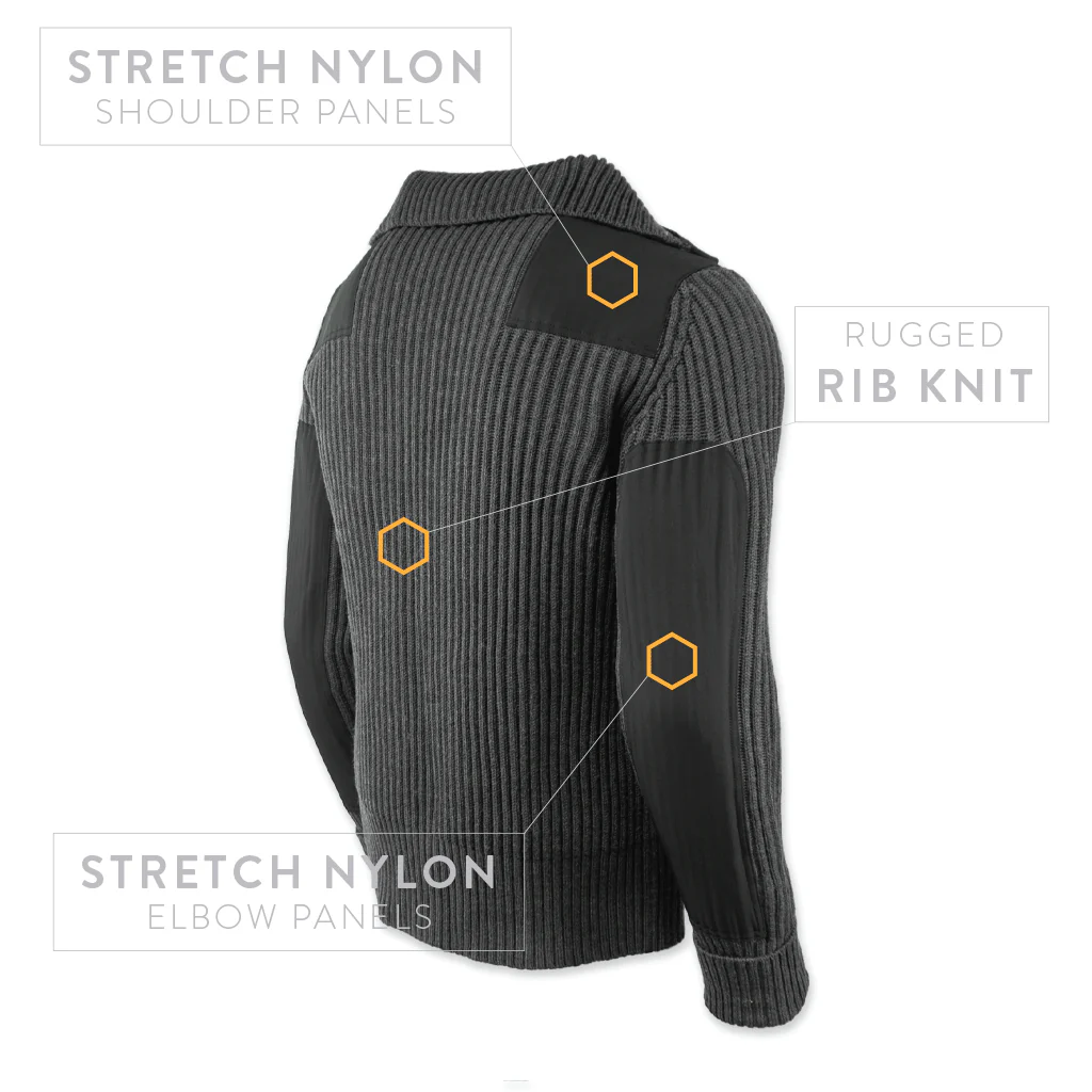 Guide Sweater - Dark Heather Gray - Image 5