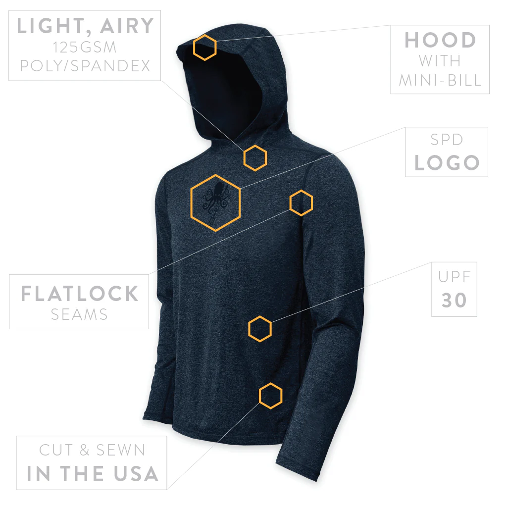 Helios Hoodie - Midnight Sea - Image 3