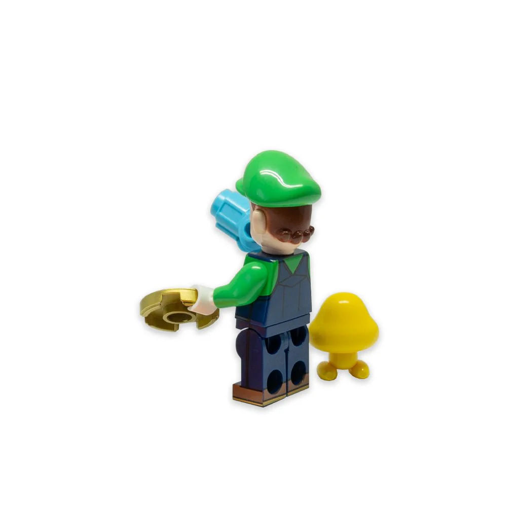 Italian Bros Green Mini-Fig - Image 2