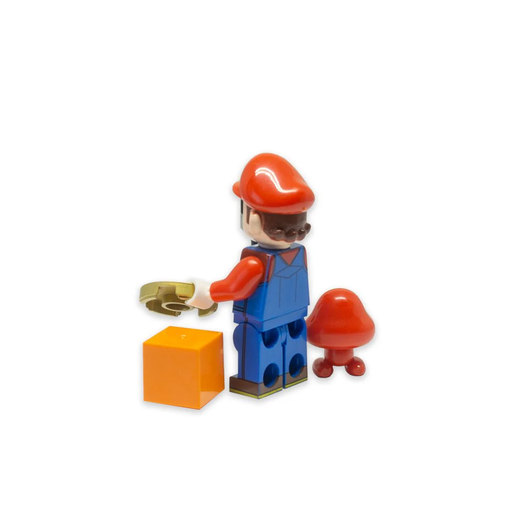 Italian Bros Red Mini-Fig - Image 2