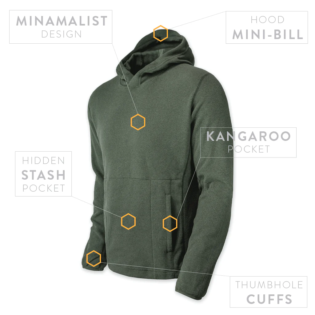 JAAC Pullover Hoodie - Glade Green - Image 3