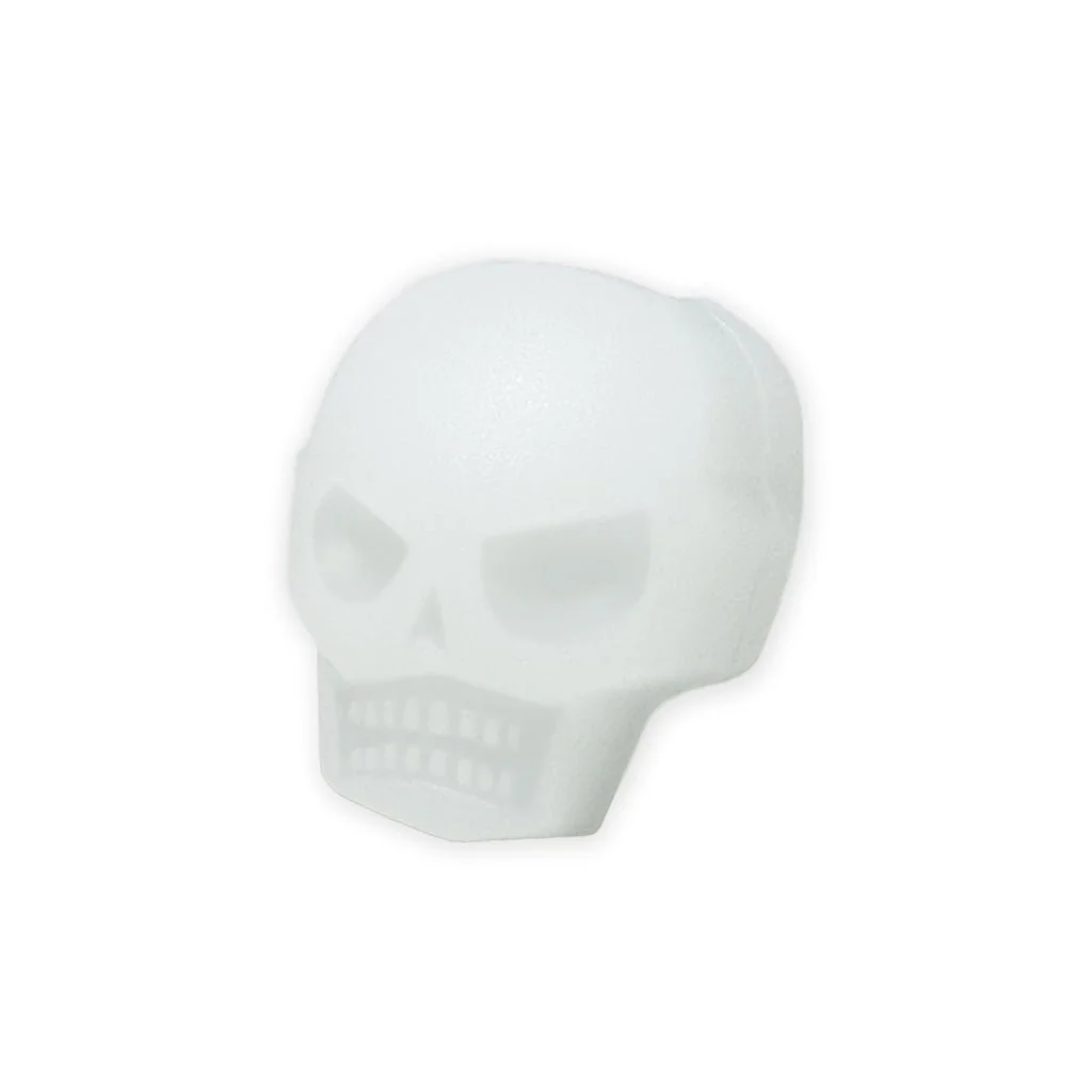 Memento Mori GID Lanyard Bead - Blue