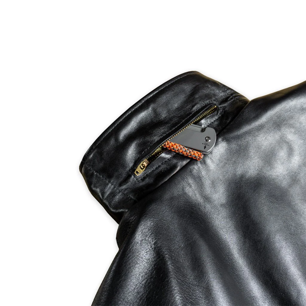 OR66 Jacket - Horsehide Black - Image 3