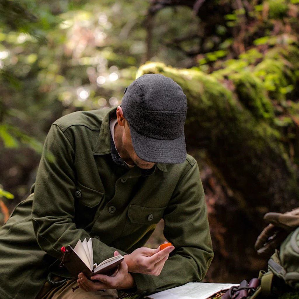 PDW Classic Camper Cap - Wool Melton - Image 3