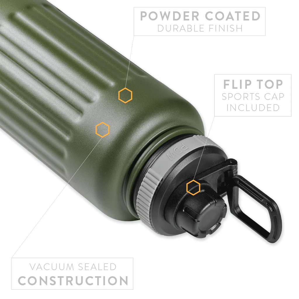 PDW FT Insulated Water Bottle - All Terrain - Image 4