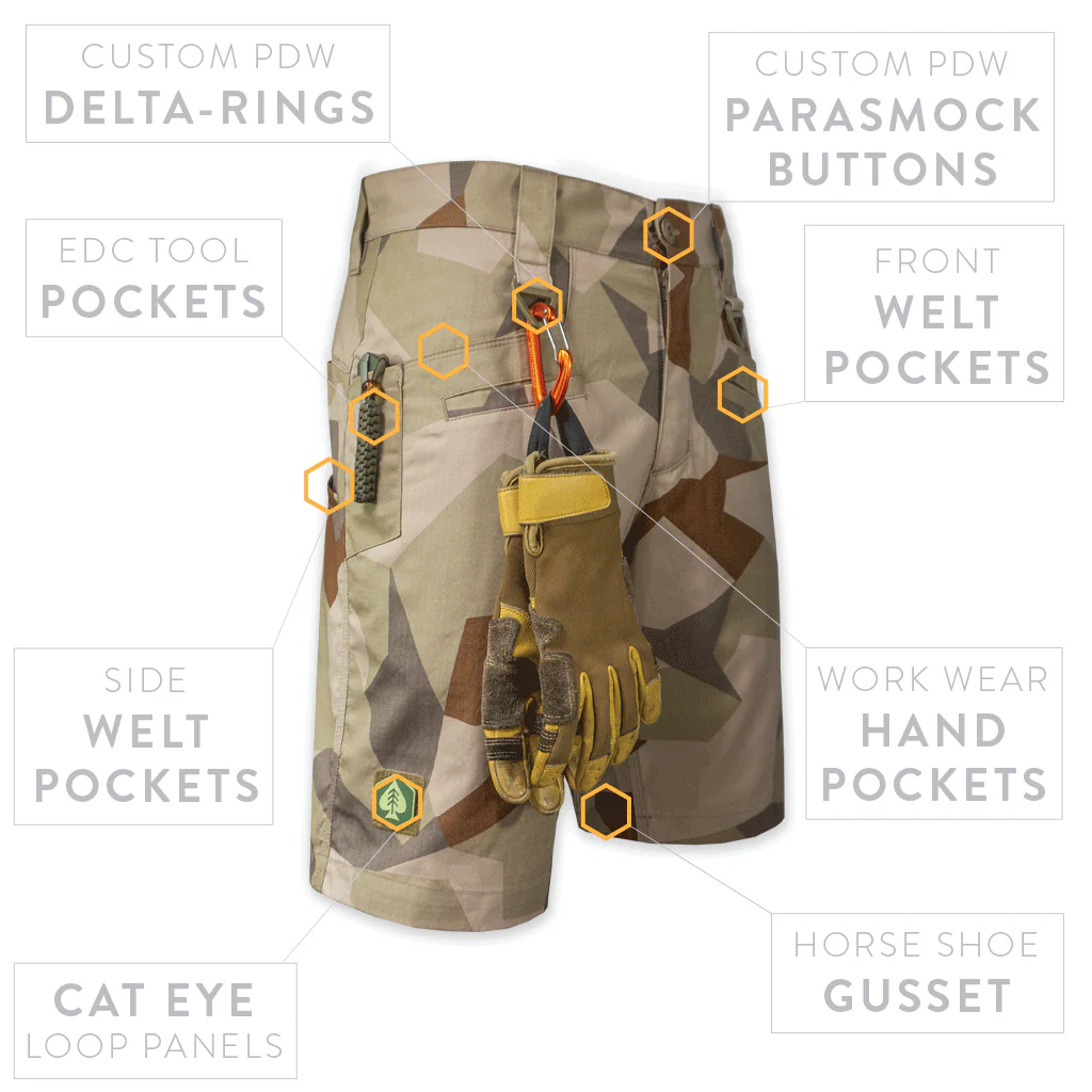 Raider Field Short NYCO - M90 Desert - Image 3