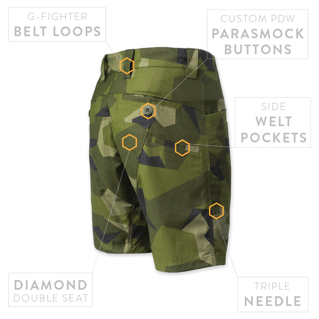 Raider Field Short NYCO - M90 Woodland - Image 4