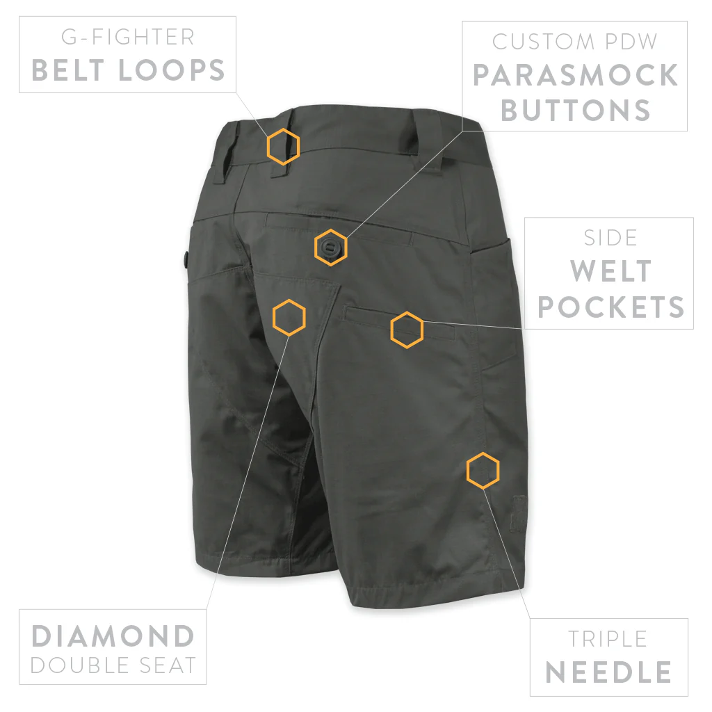 Raider Field Short NYCO - Machine Mineral Gray - Image 4
