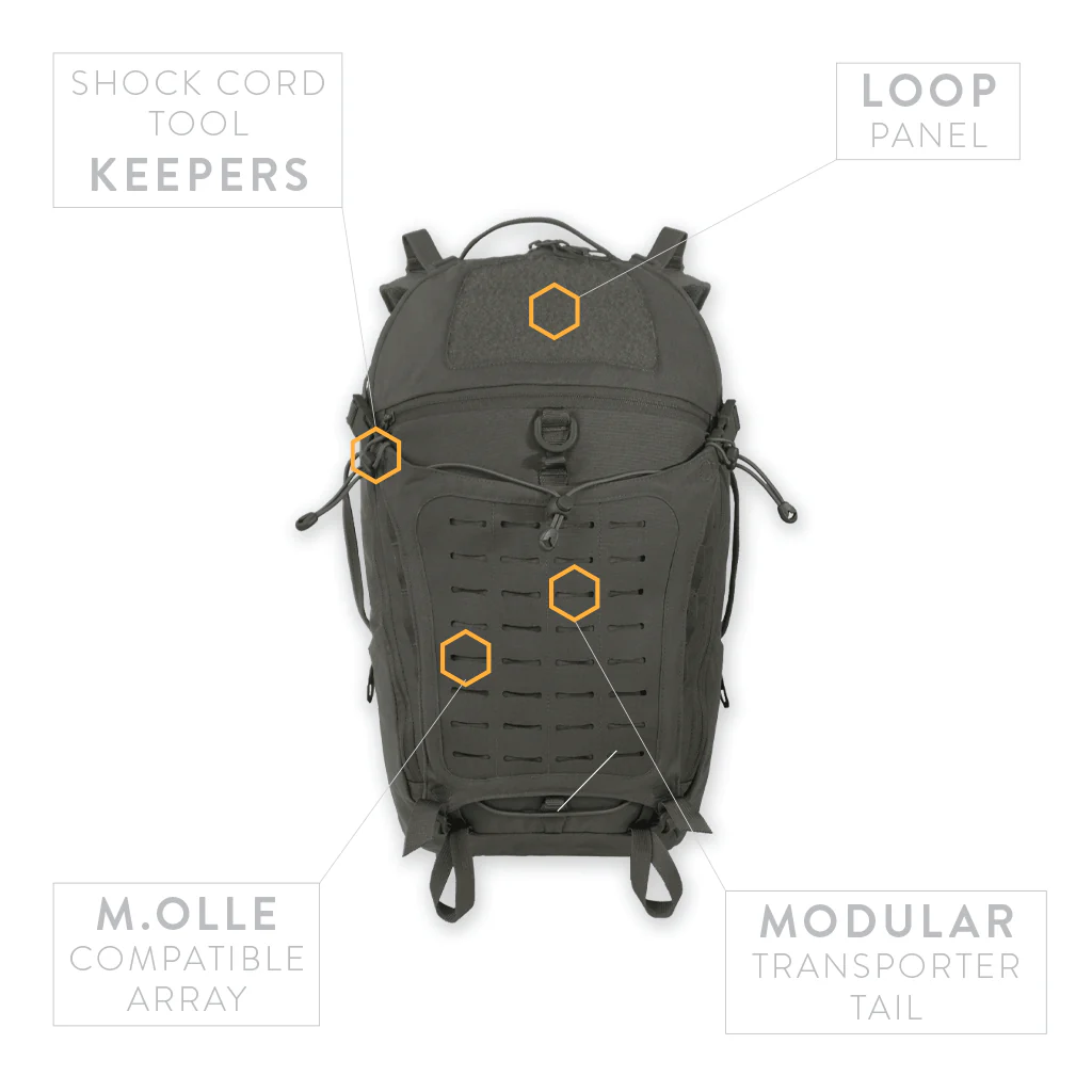 S.H.A.D.O. Pack 24L - Universal Field Gray - Image 2