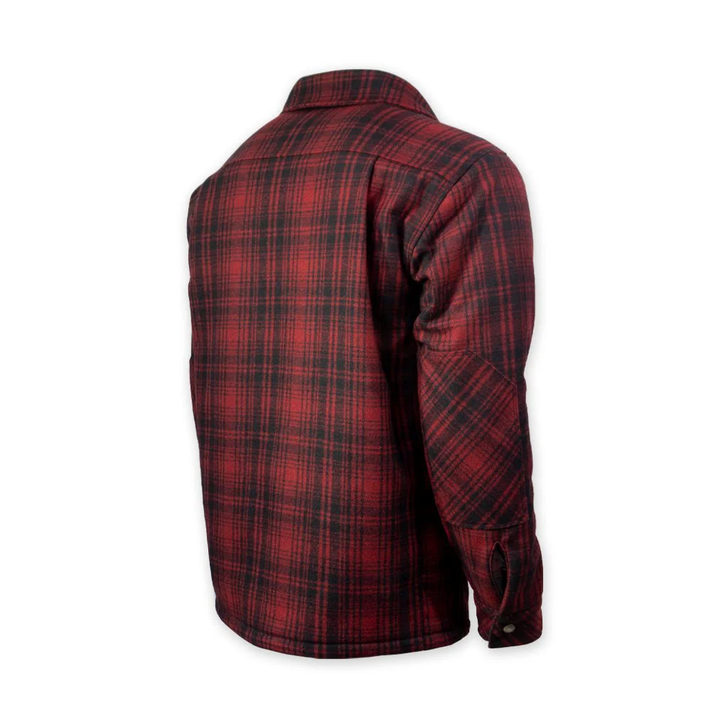 Shearling Mountain Jacket - Red Plaid - Image 2