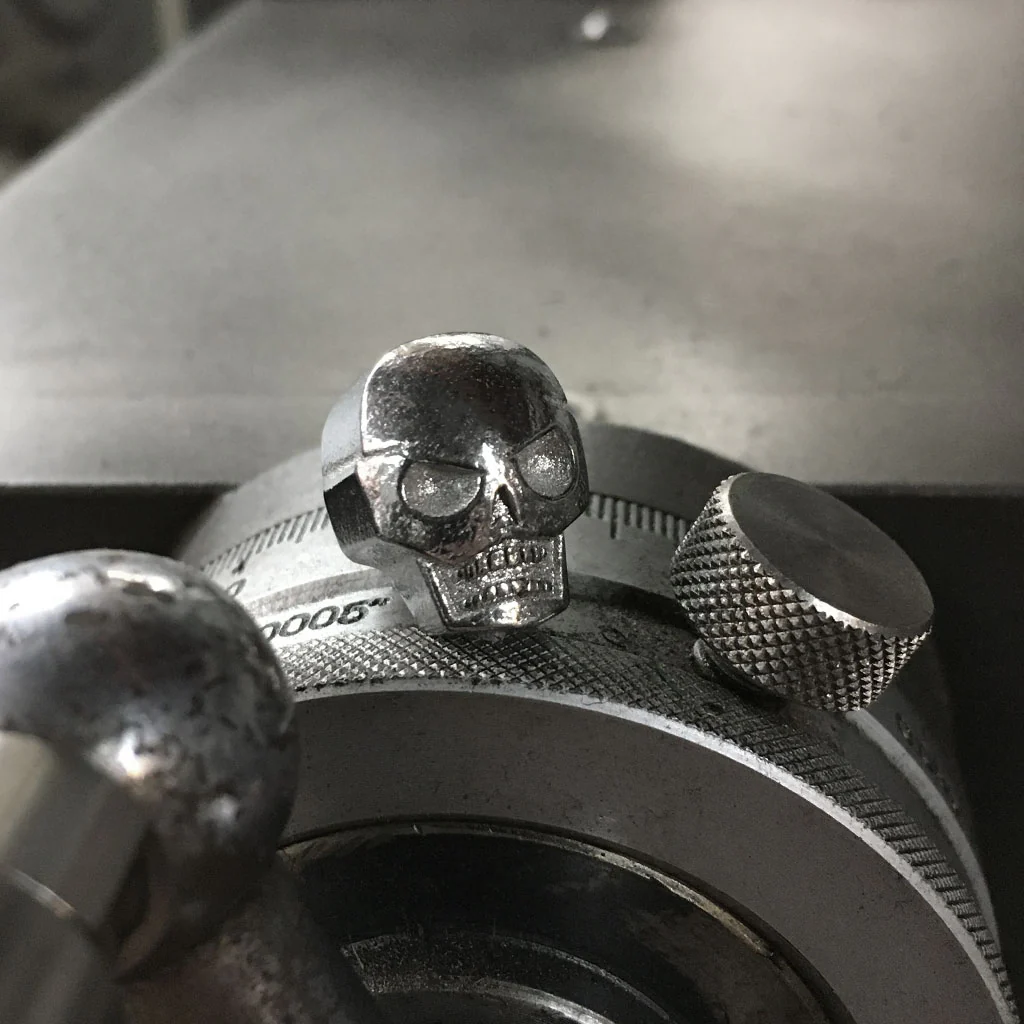 SPD Inconel Memento Mori Skull Bead Tool - Image 5