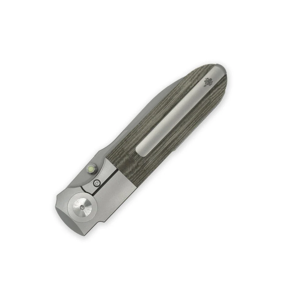SPD Invictus-IBL - L-Micarta OD Green - Image 2