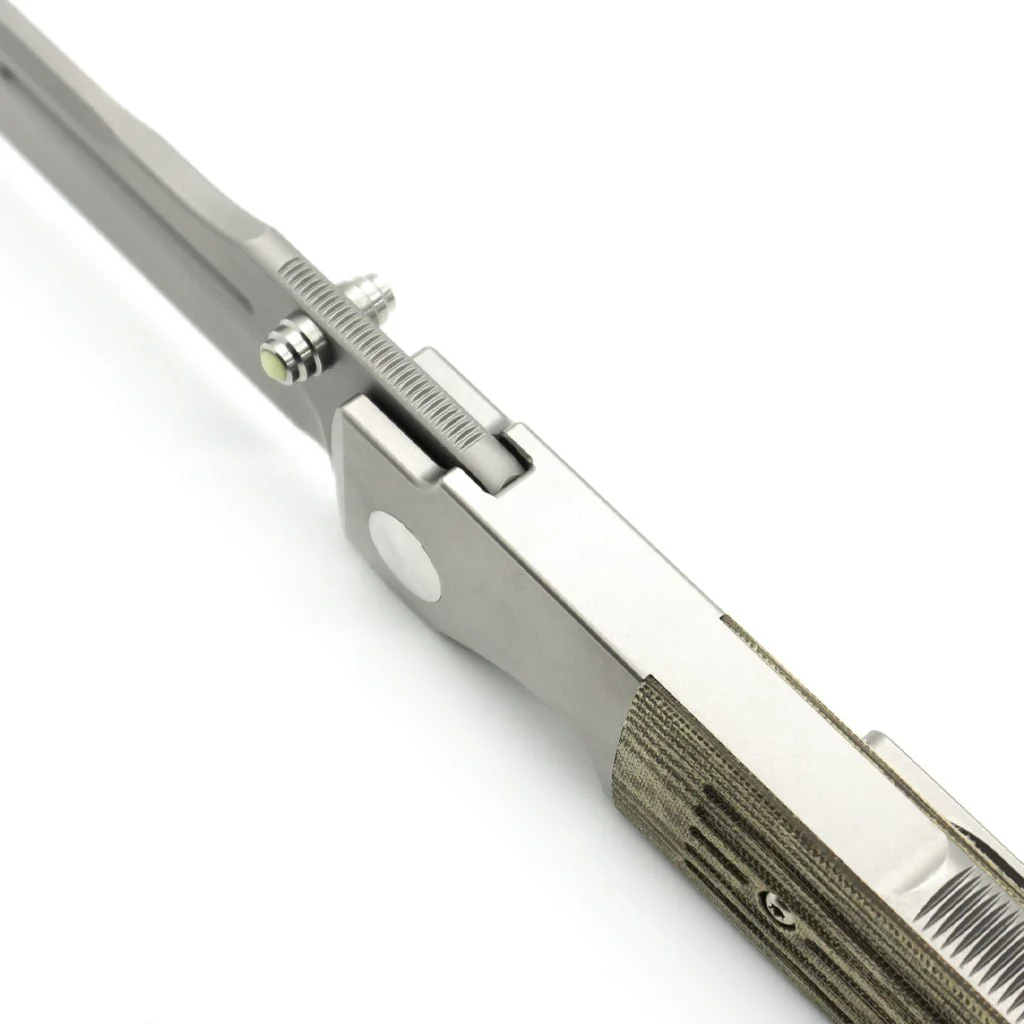 SPD Invictus-IBL - L-Micarta OD Green - Image 3