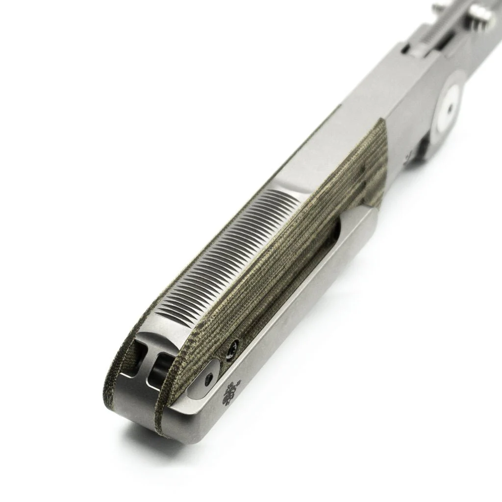 SPD Invictus-IBL - L-Micarta OD Green - Image 4