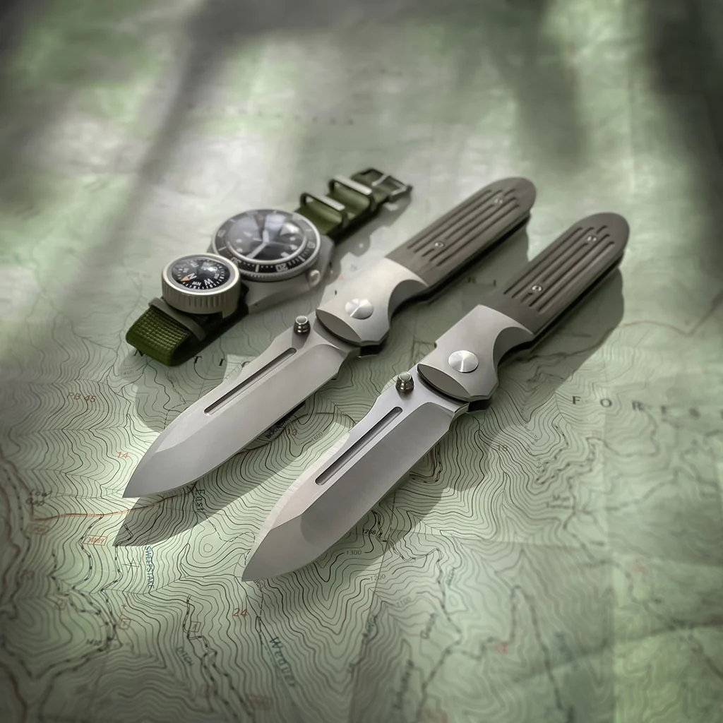 SPD Invictus-IBL - L-Micarta OD Green - Image 6