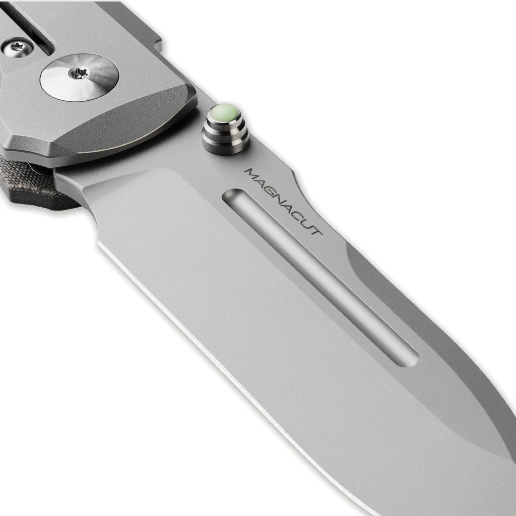 SPD Invictus-SP - OD Green Linen Micarta - Image 5