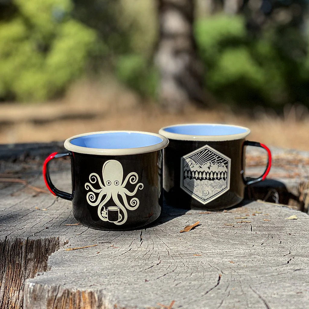 SPD Kraken Koffee + All Terrain Enamelware Mugs - Image 4