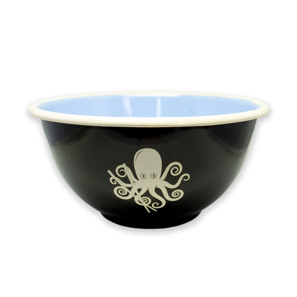 SPD Kraken v2 Enamelware Ramen Bowl