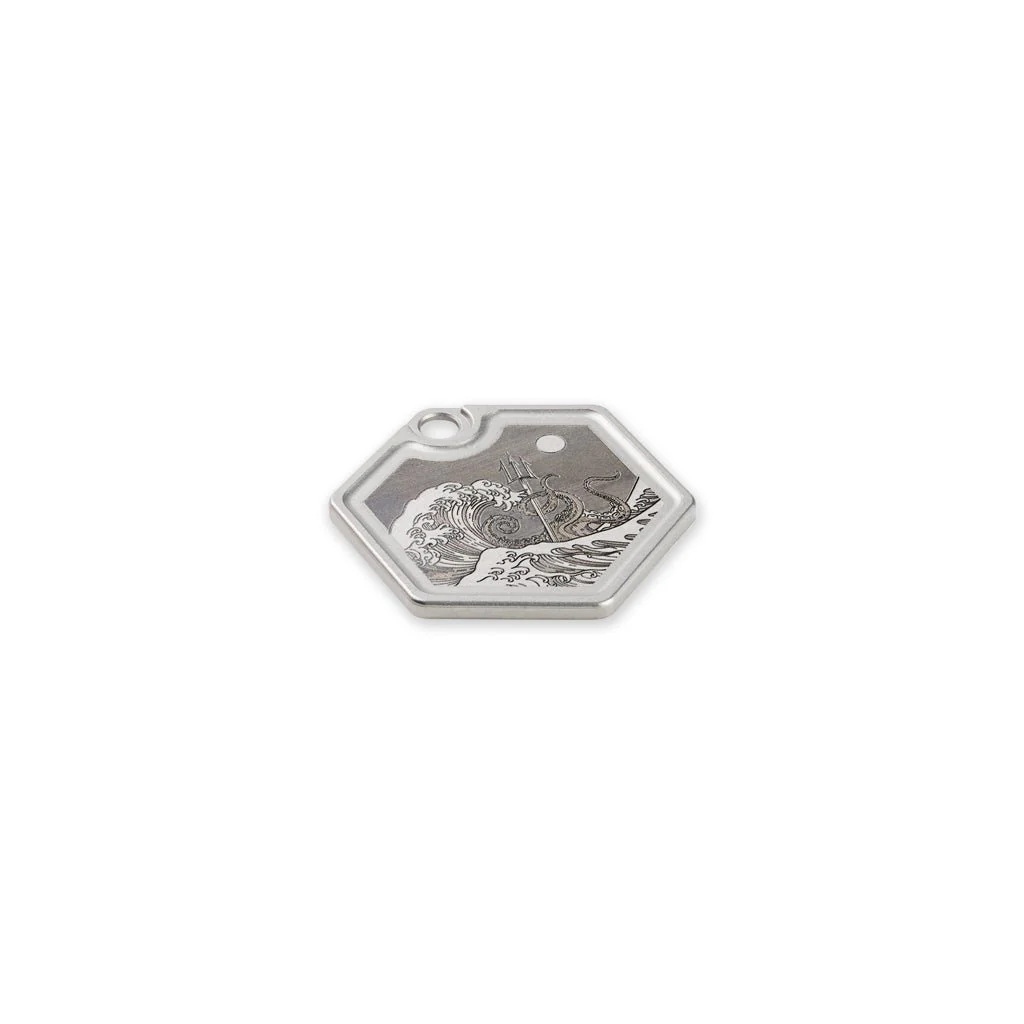 SPD Ti-Hex Tag- Kraken Wave - Image 2