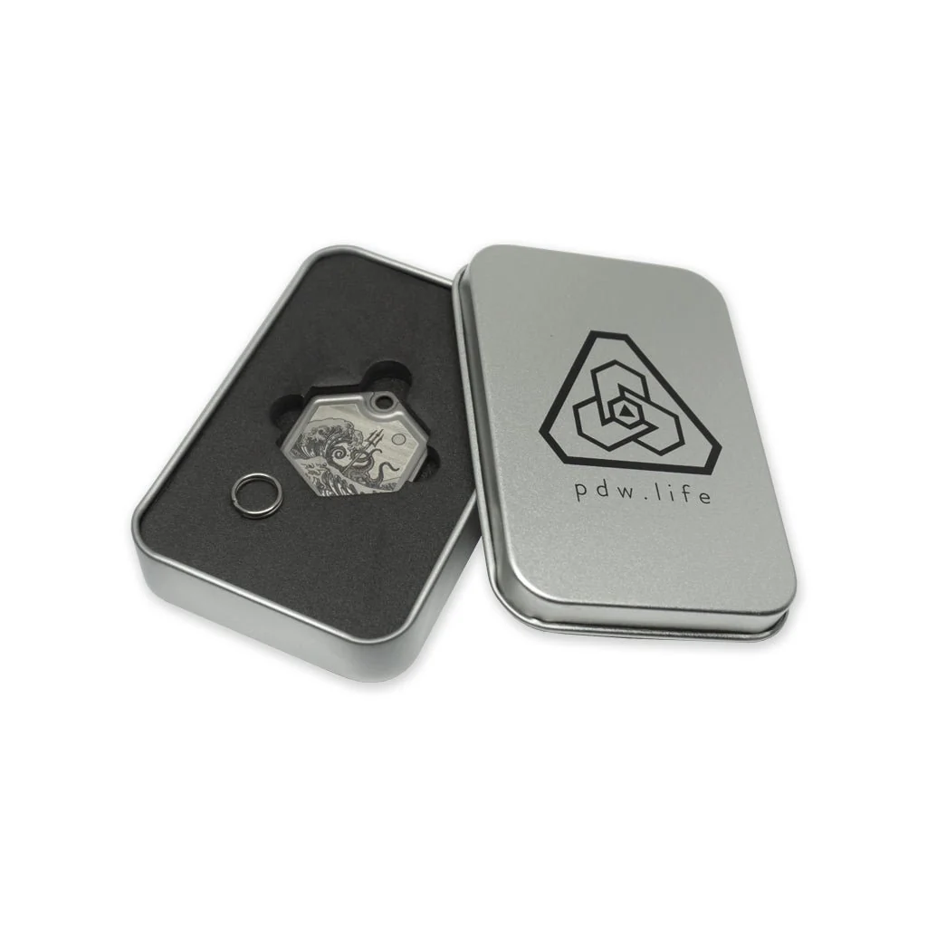 SPD Ti-Hex Tag- Kraken Wave - Image 6