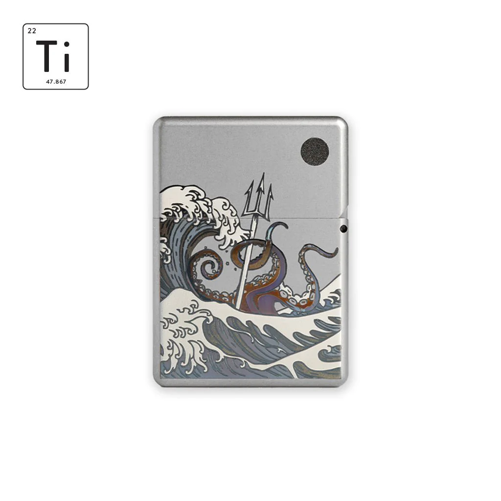 SPD Ti-Lighter - Kraken Wave + AT
