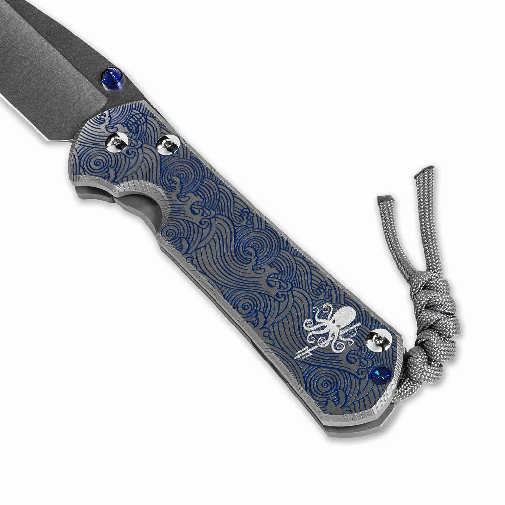 SPD X CRK Sebenza 31 Blue Wave - Small - Image 4