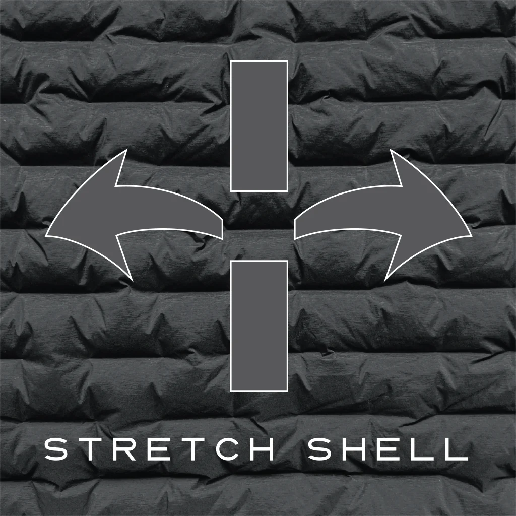 Stratus Down Hoodie - Shadow Gray - Image 10
