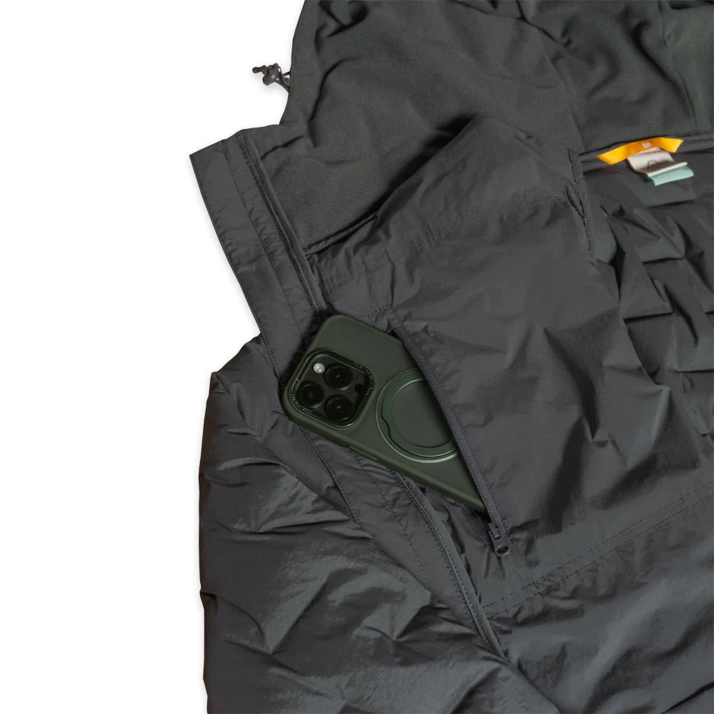 Stratus Down Hoodie - Shadow Gray - Image 5