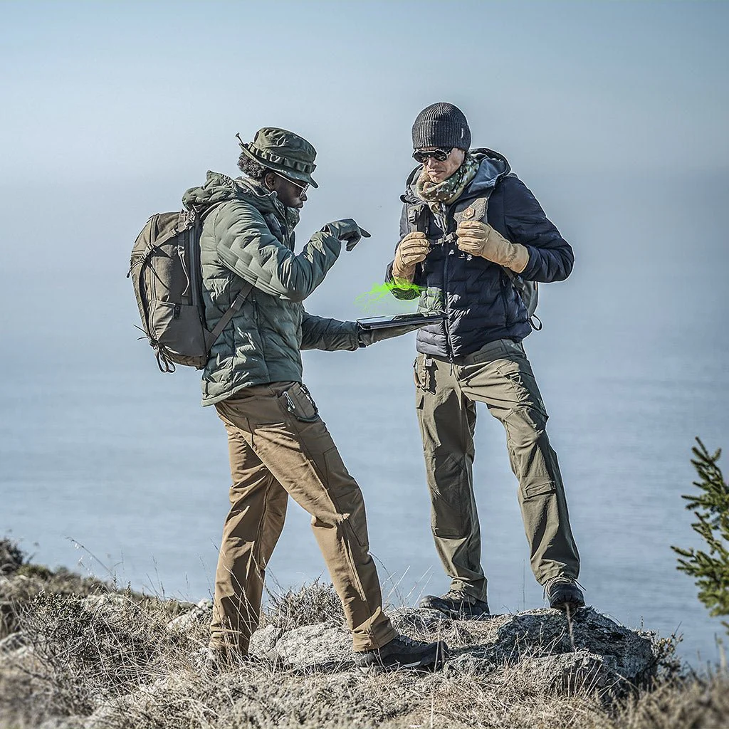 Stratus Down Hoodie - Spectre Green - Image 4