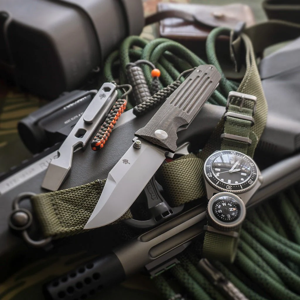 STS - Linen Micarta OD Green - Image 6