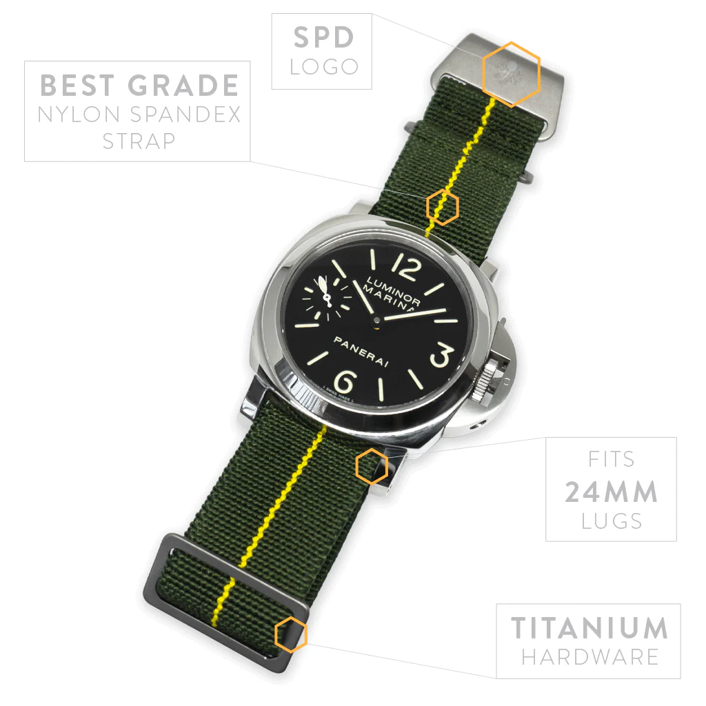 Ti-MNPara Strap 24mm - OG OD - Image 3