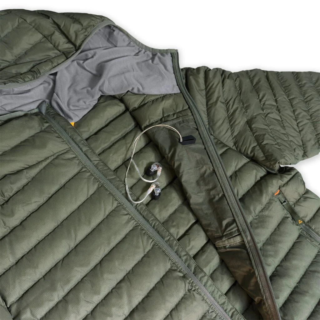Tycho Down Hoodie - Transitional Field Green - Image 3