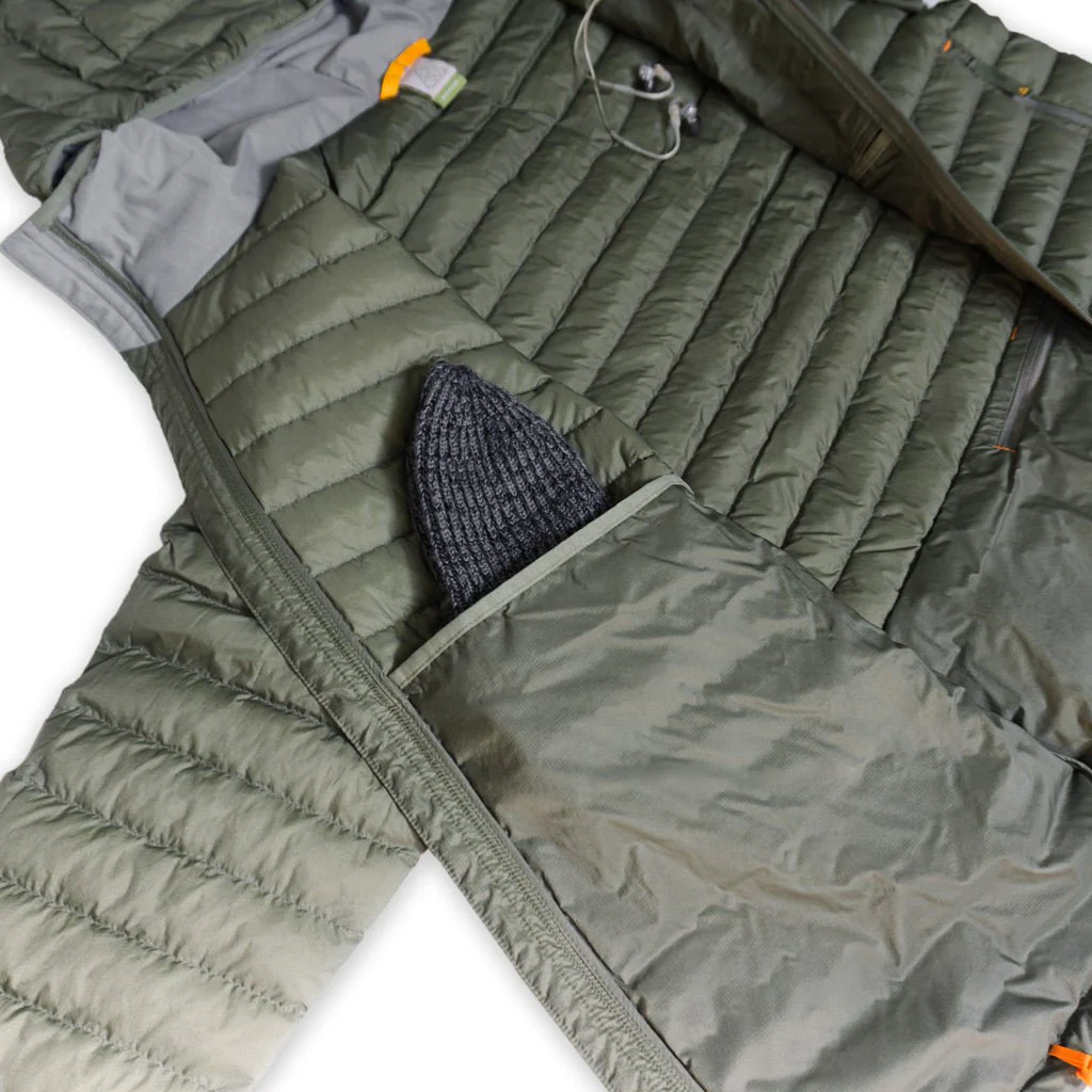 Tycho Down Hoodie - Transitional Field Green - Image 4